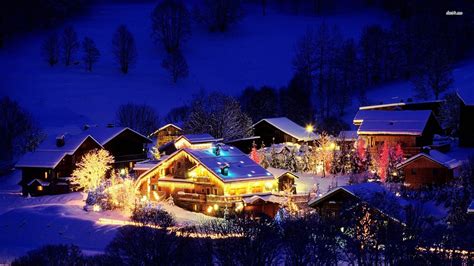 Christmas Village Wallpaper (55+ pictures) - WallpaperSet