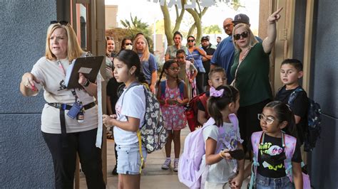 Photos: First day of school at Rio Vista Elementary in Cathedral City