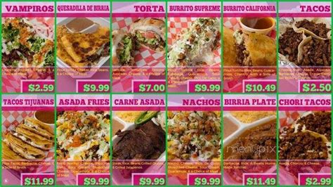 Menu of Los Dos Hermanos Mexican Restaurant in Grand Island, NE 68803