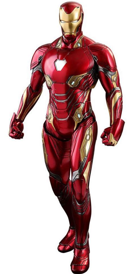 Marvel Avengers Infinity War Movie Masterpiece Diecast Iron Man Mark 50 ...