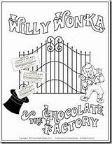 Willy Wonka Chocolate Bar Coloring Page Pages sketch template