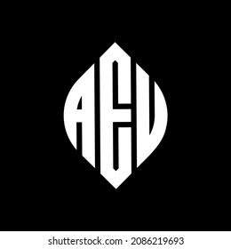 Aea Circle Letter Logo Design Circle Stock Vector (Royalty Free) 2109450026 | Shutterstock
