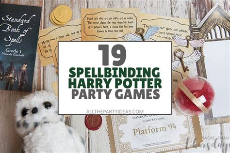 19 FUN Harry Potter Party Games [Easy Setup]