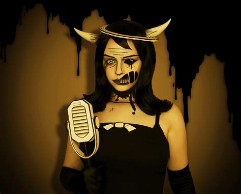 Alice Angel Bendy And The Ink Machine Batim Cosplay Makeup, 42% OFF