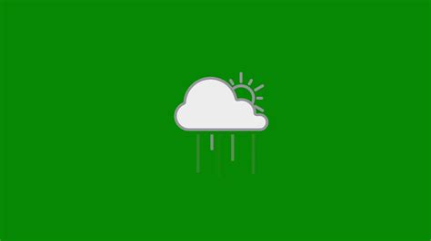 Weather Icons Green Screen Effects - YouTube