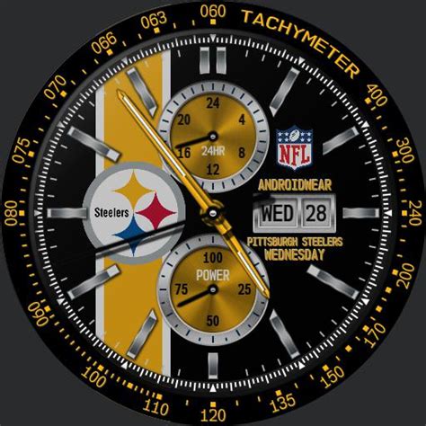 Sports – Pittsburgh Steelers NFL Modular Racer – WatchFaces for Smart ...