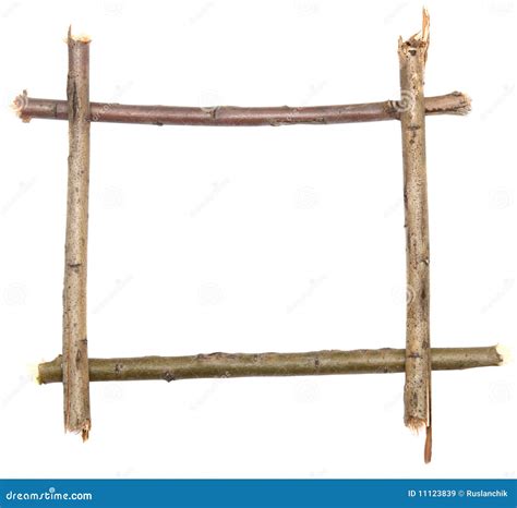 Twig frame stock image. Image of close, horizontal, arrangement - 11123839