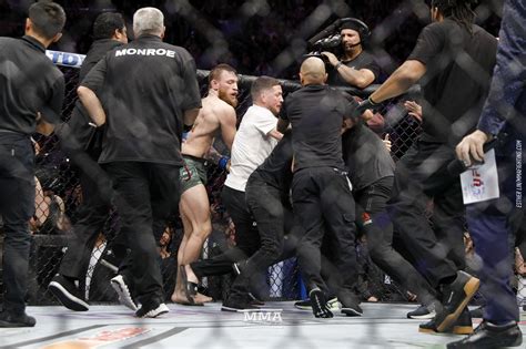 New video angle shows Conor McGregor throwing down with Team Khabib during UFC 229 brawl ...