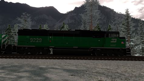 Clear Tracks Burlington Northern SD60M [TSC Archives Collection ...