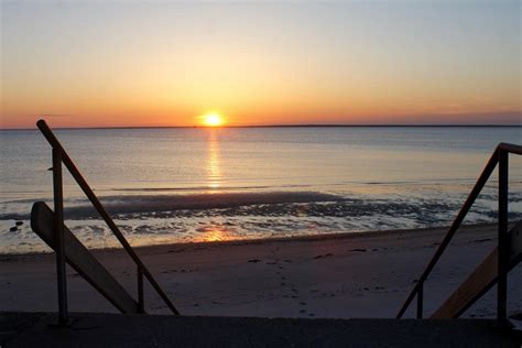 Old Silver Beach Sunset - Cape Cod Wave