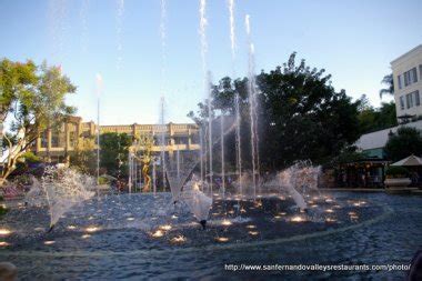 Americana Water Fountain at Sunset #2 - Glendale, California (CA) photo