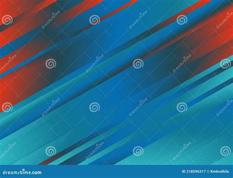 Red and Blue Gradient Diagonal Stripes Background Stock Vector ...