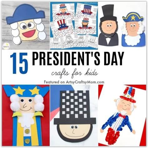 15 Easy and Fun President's Day Crafts for Kids