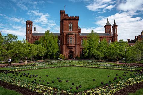 Smithsonian Castle and Garden Photograph by Steve Rosenbach - Fine Art ...