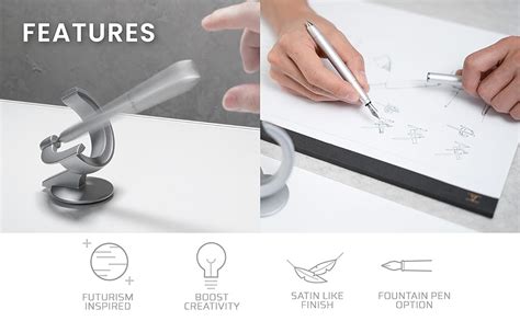 Amazon.com : novium Hoverpen Future Edition - Fountain Pen Made of ...