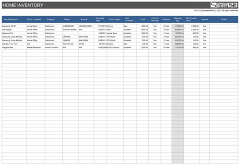 18+ Inventory Spreadsheet Templates - Excel Templates