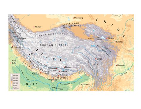 Himalaya World Map