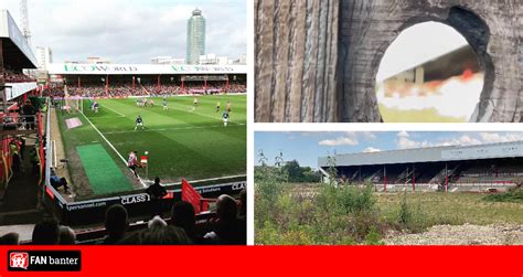 Parts of Brentford's defunct former home Griffin Park still standing after partial demolition ...