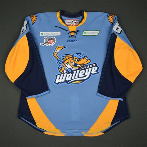 Lot Detail - Evan Rankin - Toledo Walleye - 2017 Fantasy Team Skater - Game-Worn Autographed ...