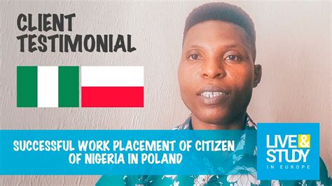 Citizen of Nigeria in Poland / Polish Voivode Work Visa Received, Job Vacancy Filled - YouTube