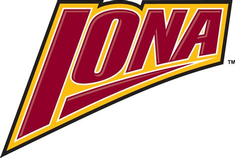 Iona Gaels Logo - Wordmark Logo - NCAA Division I (i-m) (NCAA i-m ...