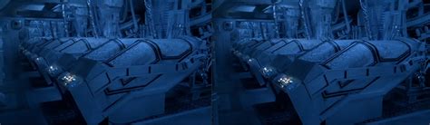 The Alien series and Prometheus stereograms: Aliens Sulaco Interior