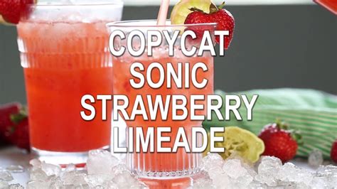 CopyCat Sonic Strawberry Limeade - YouTube