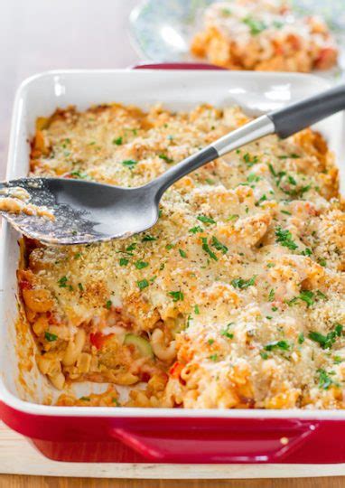 Chicken & Veggie Pasta Casserole - Tinybeans