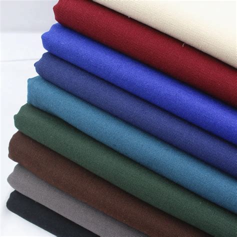 16628 43F2 , New Arrival! Pure Color Cotton Linen Fabric Plain Weave Fabrics For Sewing Textile ...