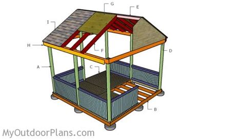 Wooden Gazebo Roof Plans | MyOutdoorPlans | Free Woodworking Plans and Projects, DIY Shed ...