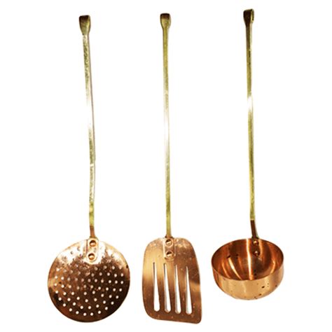 Vintage Copper Kitchen Utensils, S/3 #huntersalley | Copper kitchen ...