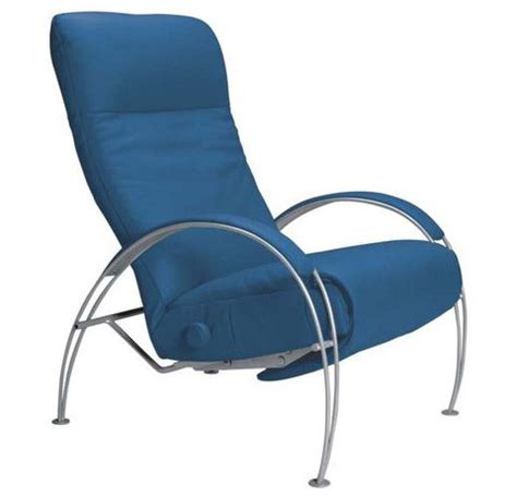 Lafer Billie Swing Recliner & Ottoman | Recliner, Modern recliner, Leather recliner