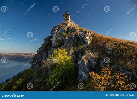 Canyon Near the Dniester River. Landscapes of Ukraine Stock Photo ...