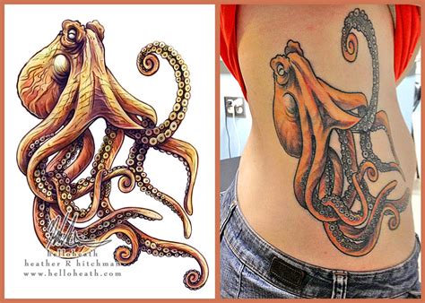 Giant Pacific Octopus Tattoo Design Ink by HeatherHitchman on DeviantArt