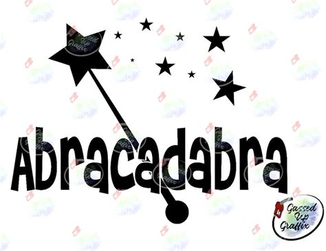 Abracadabra SVG & PNG - Etsy