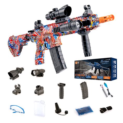 Buy Gel Snipers Gel Ball Blaster Electric Toy Full Kit with 3000 Water ...