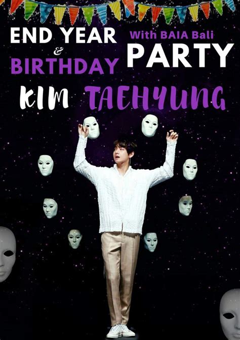 End Year 2018 & Birthday Party's for Kim Taehyung | BTS ARMY INDONESIA AMINO Amino