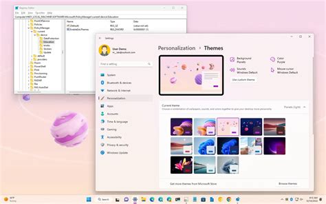 How to enable hidden themes on Windows 11 - Pureinfotech