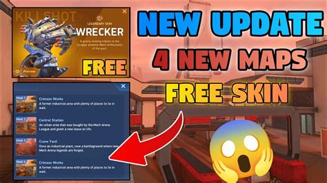 Mech Arena New Updates 🤩New Mechs, Free Legendary skin, New Maps - YouTube