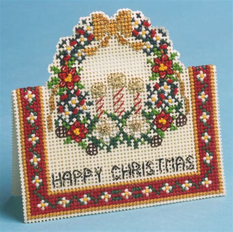 Christmas Ring 3D Cross Stitch Card Kit only £14.60