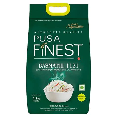 Jati Pusa Finest Basmathi 1121 5kg | Lazada