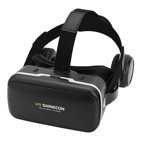 WALFRONT For VR SHINECON Virtual Reality 3D VR Glasses w/ Earphone for ...