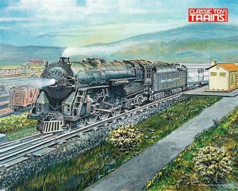 Firecrown - Classic Toy Trains Lionel No. 773 O Gauge Hudson Art Print by Robert Sherman - 16 x ...