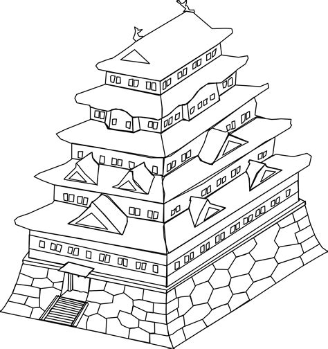 Edo castle | Public domain vectors