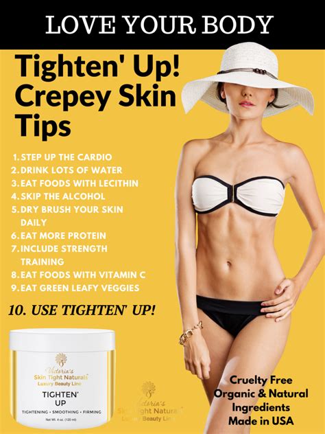 Crepey Skin Remedies - Skin Tight Naturals