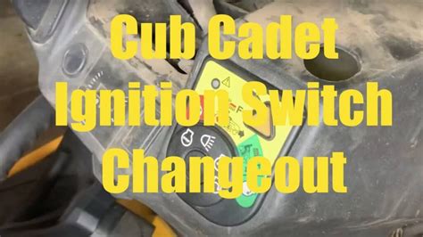 Cub Cadet Ignition Switch Problems | The Complete Guide