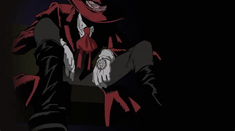 HD wallpaper: Hellsing, Alucard, indoors, studio shot, arts culture and entertainment ...