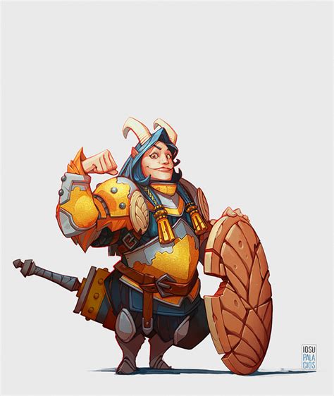 RPG characters on Behance