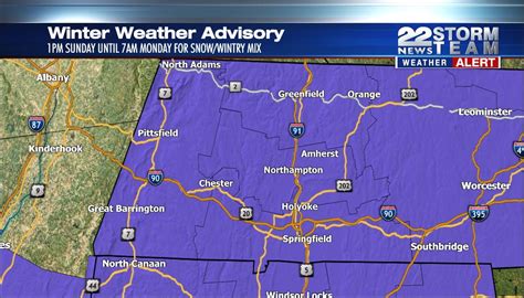 Weather Alert: Another round of wintry weather Sunday afternoon into Monday morning | WWLP