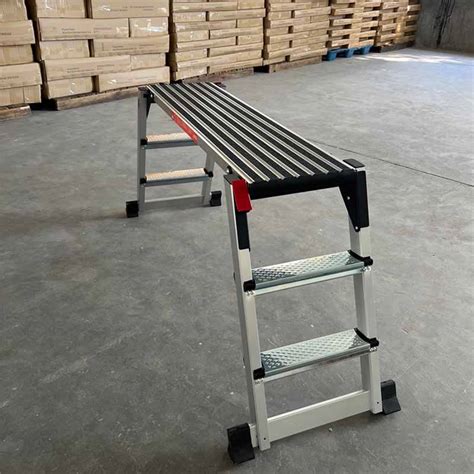 Aluminum Alloy Folding Working Platform with Ladder